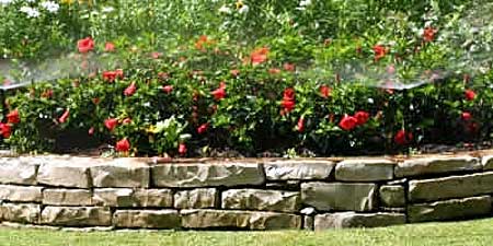 flower bed automatic sprinkler
